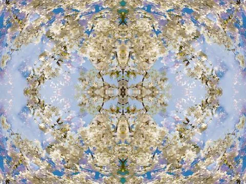 Symmetrical background image Stock Photos