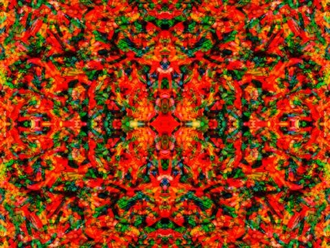 Symmetrical background pattern Illustrazione stock