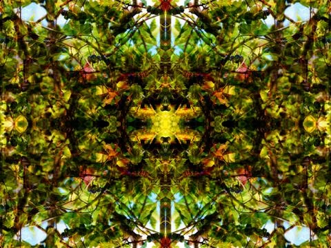 Symmetrical background pattern Stock Photos