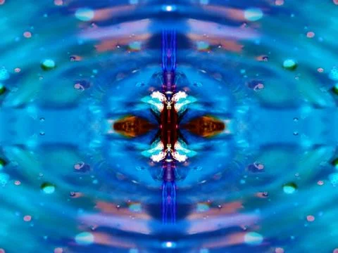 Symmetrical background pattern Stock Photos