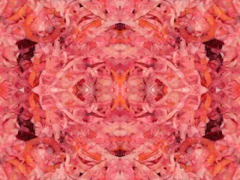 Symmetrical background pattern Foto stock