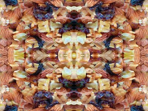 Symmetrical background pattern 库存照片