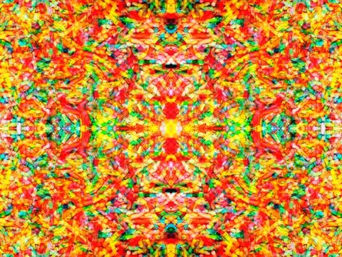 Symmetrical background pattern Stock Photos