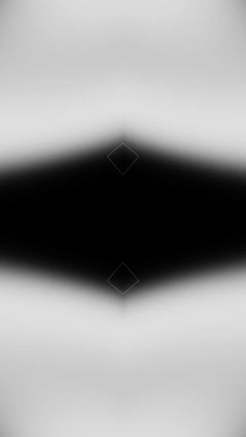 Symmetrical Black and White Abstract Light Animation Video stock 341666167