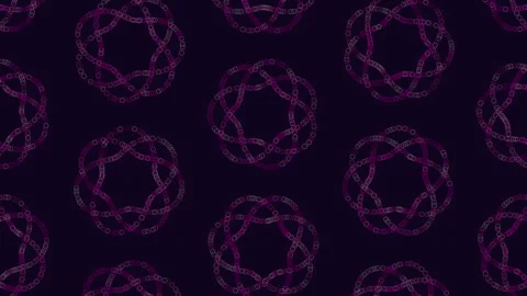 Symmetrical blue lines pattern on black background perfect for website design Stock Footage 289215551