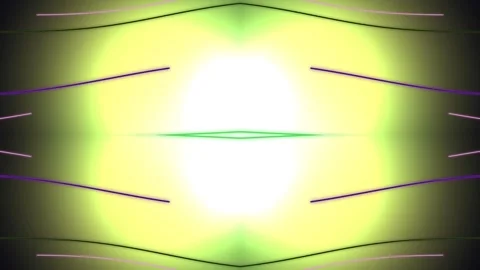 Symmetrical blurred gradient with curved lines, white centre Stock Footage 331650319