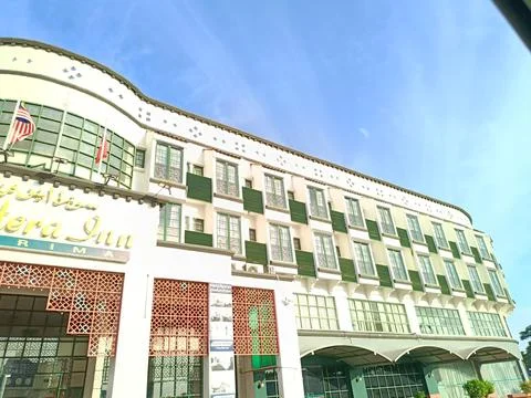 Symmetrical building Stock Photos