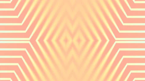 Symmetrical composition of movement of yellow rays of light. 3d rendering 4K Stock Footage 235343752