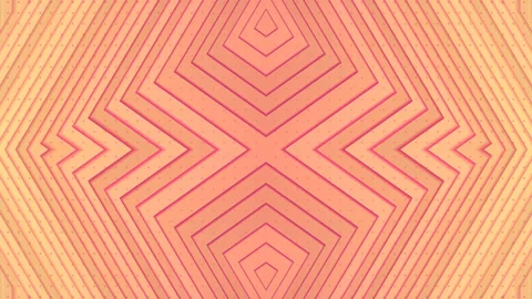 Symmetrical composition with simple geometric shapes 3d render loop animation 4K Stock Footage 221475371