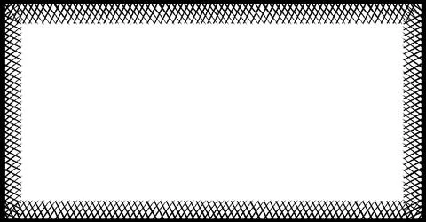 Symmetrical crosshatch pattern in high contrast black and white creates a d.. 스톡 일러스트