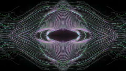 Symmetrical Energy Ring 库存影片 326671710