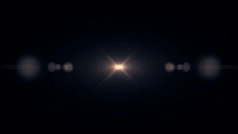 Symmetrical explosion flash lights optical lens flares transition shiny Stock Footage 84797780