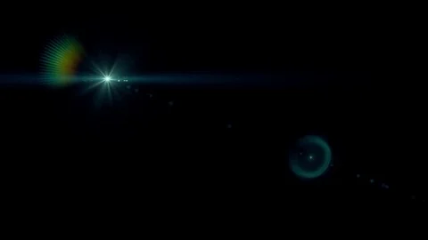 Symmetrical explosion flash lights optical lens flares transition shiny Stock Footage 84802962