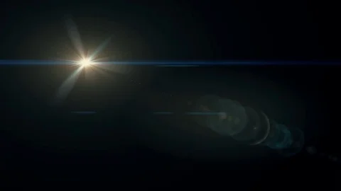 Symmetrical explosion flash lights optical lens flares transition shiny Stock Footage 84803143