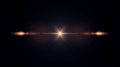 Symmetrical explosion flash lights optical lens flares transition shiny Stock Footage 84857781