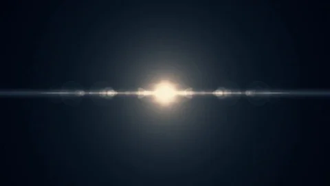 Symmetrical explosion flash lights optical lens flares transition shiny Stock Footage 84929789