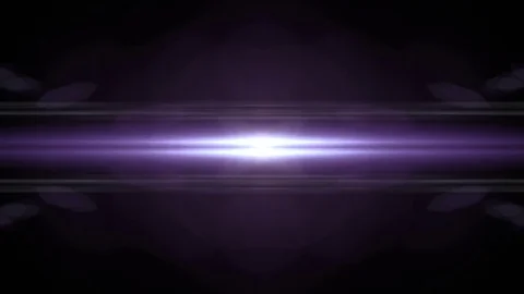 Symmetrical explosion flash lights optical lens flares transition shiny Stock Footage 85417285