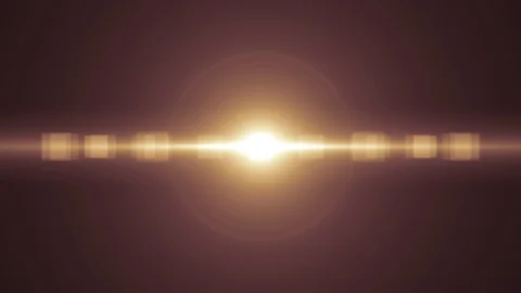 Symmetrical explosion flash lights optical lens flares transition shiny Stock Footage 85517896