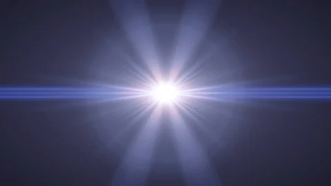 Symmetrical explosion flash lights optical lens flares transition shiny Stock Footage 85520738