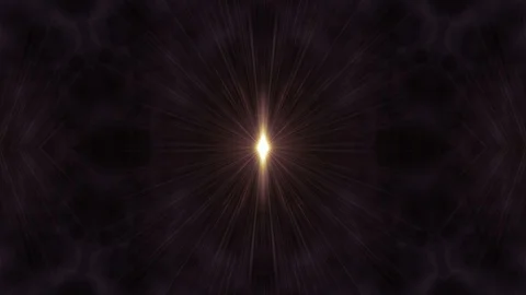 Symmetrical explosion flash lights optical lens flares transition shiny Stock Footage 85523623