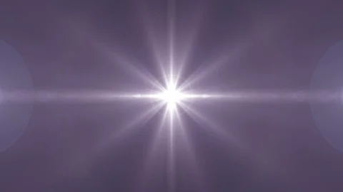Symmetrical explosion flash lights optical lens flares transition shiny Stock Footage 85656582