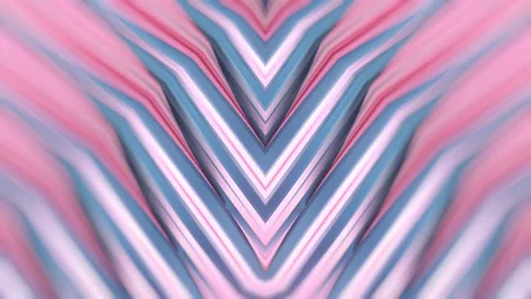 Symmetrical geometric pattern 3d rendering digital seamless loop animation HD Stock Footage 210383941