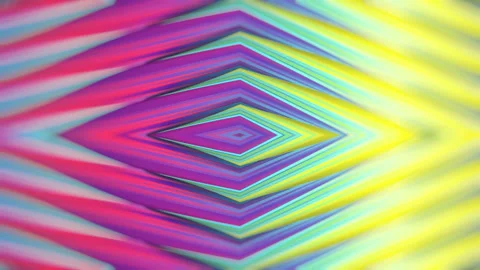 Symmetrical geometric pattern 3d rendering digital seamless loop animation HD Stock Footage 218125230