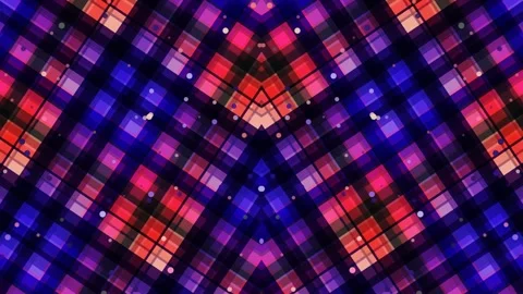 Symmetrical Glowing Neon Geometric Grid Background Stock Footage 334863283