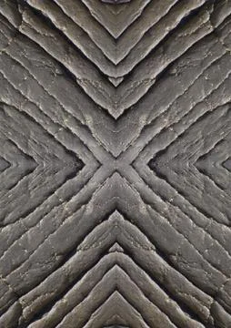 Symmetrical image abstract stone Stock Photos