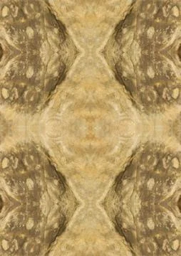 Symmetrical image brown Stock Photos