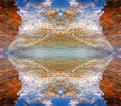 Symmetrical image Stock Photos