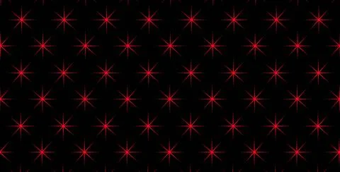 Symmetrical Light Pattern with Radiating Lines on Black Background Stock Illustration