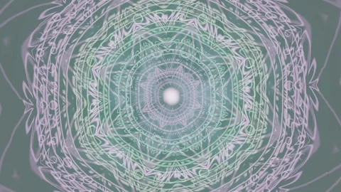 Symmetrical light patterns on a gray background Stock Footage 337388232