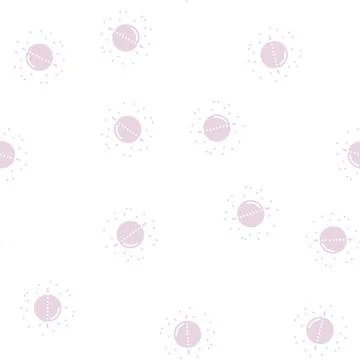Symmetrical mole glyph seamless pattern Illustrazione stock