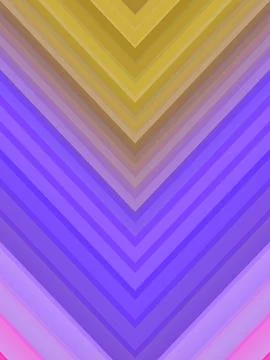 Symmetrical multicolored background of lines. 3d render digital illustration Stock Illustration