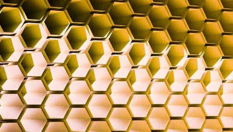 Symmetrical orange geometric pattern forming a kaleidoscope effect. boer00... 스톡 사진