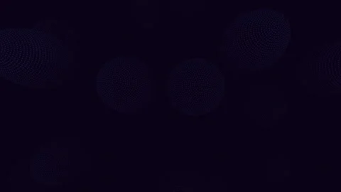 Symmetrical overlapping circles in dark background Stock-Footage 270399466