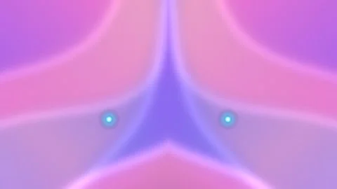Symmetrical Pastel Pink Gradient with Glowing Dots Stock Footage 332787704