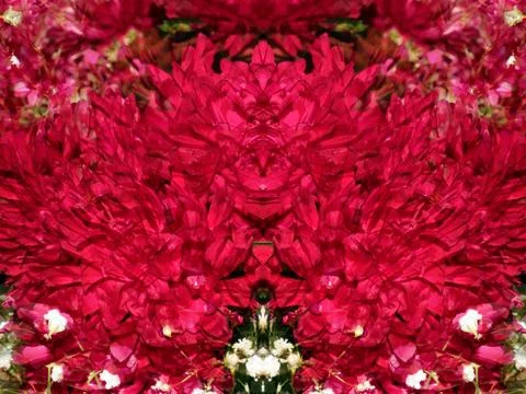 Symmetrical pattern as background Stock Photos