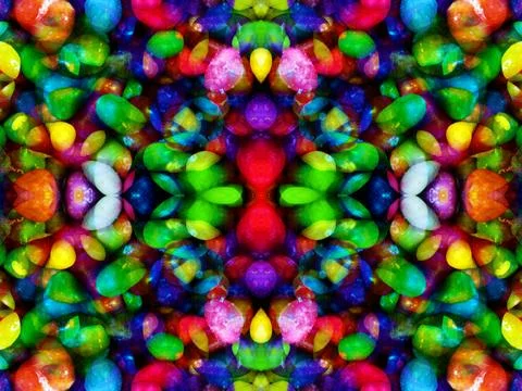 Symmetrical pattern as background Stockfoto's