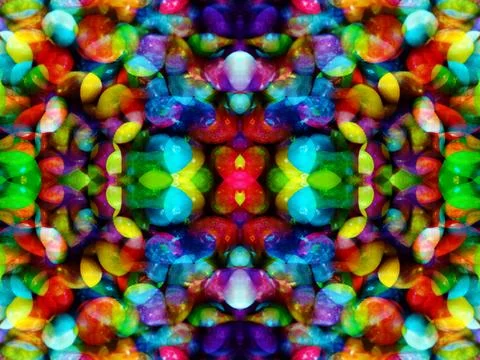 Symmetrical pattern as background Stock Photos