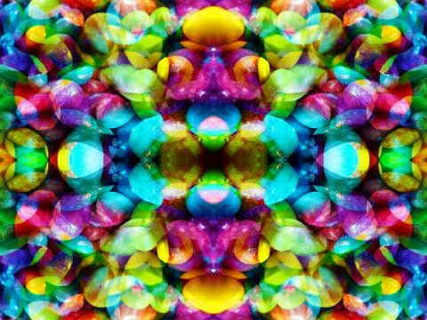 Symmetrical pattern as background Stockfoto's