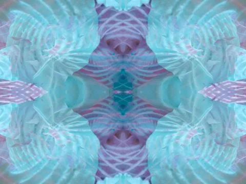 Symmetrical pattern background Foto stock