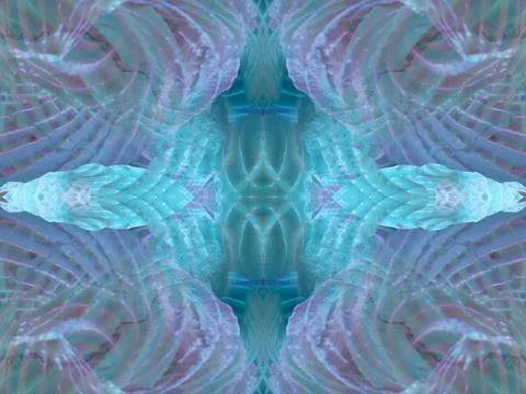 Symmetrical pattern background 스톡 사진