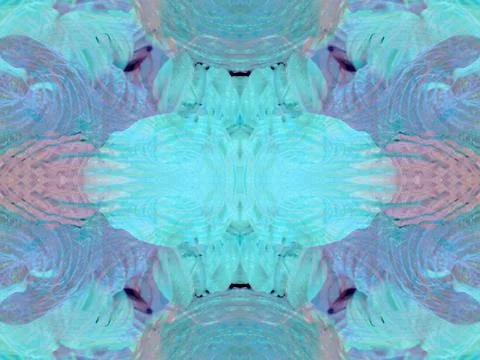 Symmetrical pattern background Foto stock