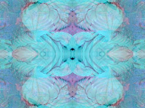 Symmetrical pattern background Foto stock