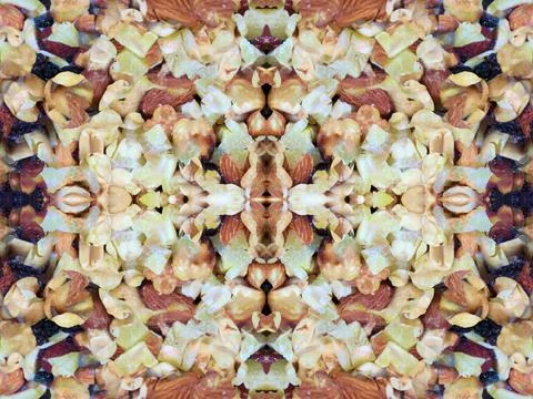 Symmetrical pattern background 写真素材