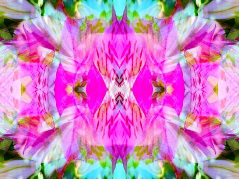 Symmetrical pattern Stock Photos
