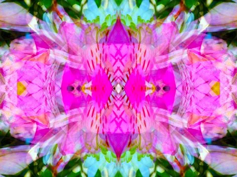 Symmetrical pattern Stock Photos