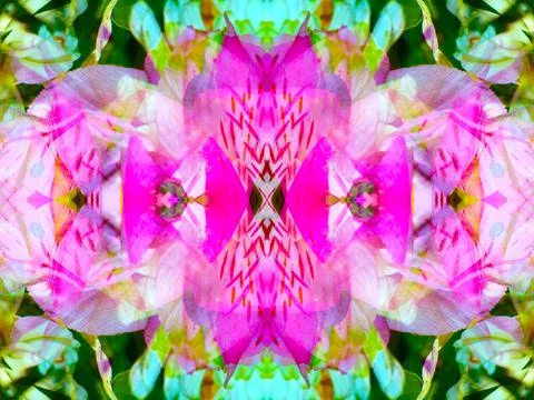 Symmetrical pattern Stock Photos